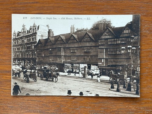 Antique postcard london staple - antique,