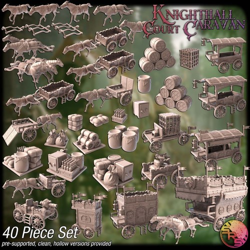 Royal caravan terrain set - royal,
