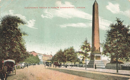 Cleopatras needle thames - cleopatras,