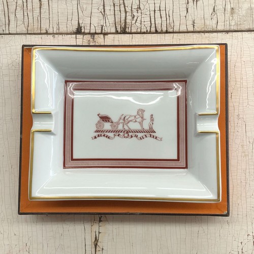 Hermes ashtray plate cigar - plate,