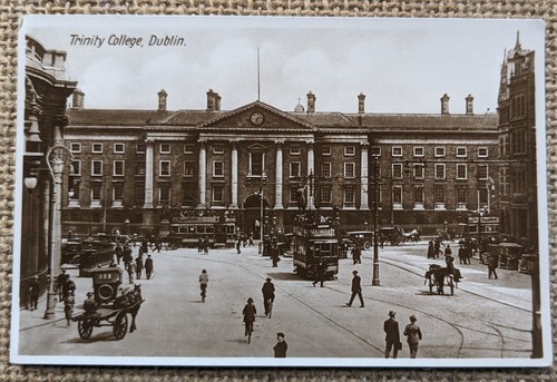 Dublin trinity college bus - trinity, college,