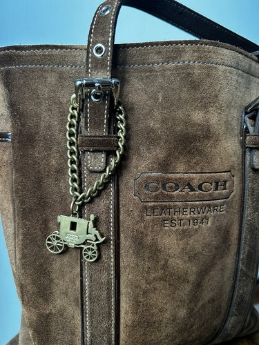 Coach bag charm chain - bag,