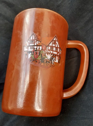 Vintage glass 1pt beer - vintage,