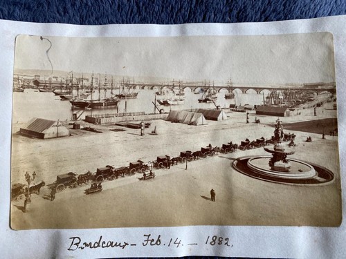 Photograph albumen 1882 - photograph, port