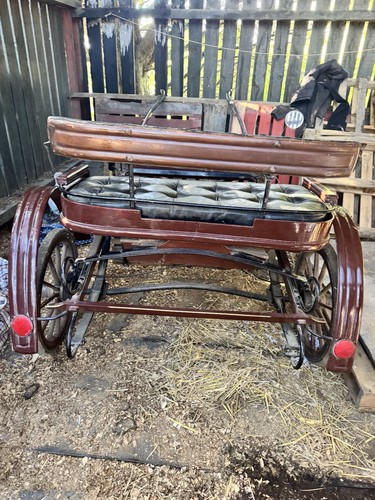 Wheel horse drawn - 2-wheel, horse-drawn