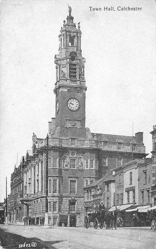 Colchester town hall essex - town,