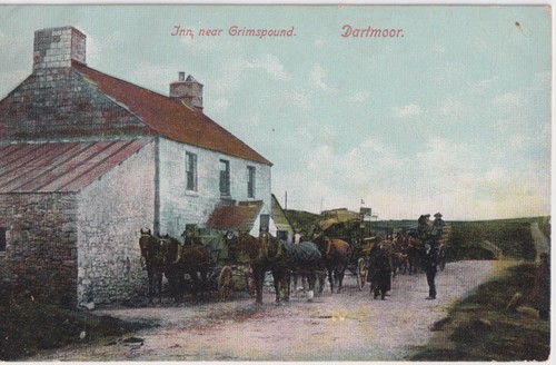 Postcard c1900s inn near - postcard,