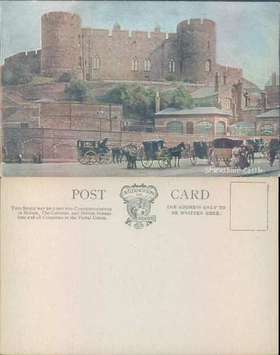 Shrewsbury castle with horse - with,