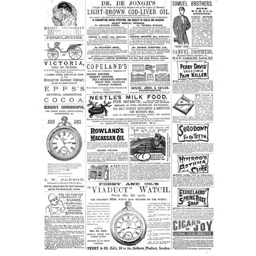 Victorian adverts horse - victorian,