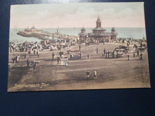 Postcard bournemouth pier - of,