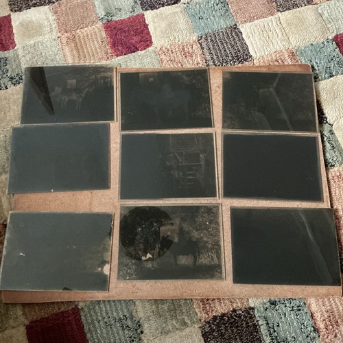 Vintage glass slides - vintage,