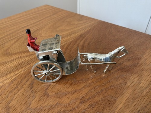 Vintage cast metal horse - vintage,