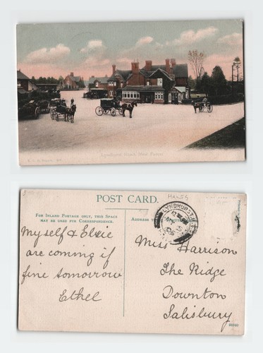 Vintage postcard lyndhurst - postcard,