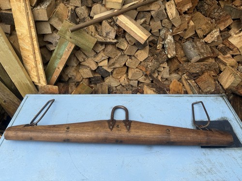 Antique handmade wooden - handmade,