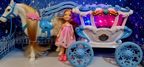 Horse carriage play set - horse,