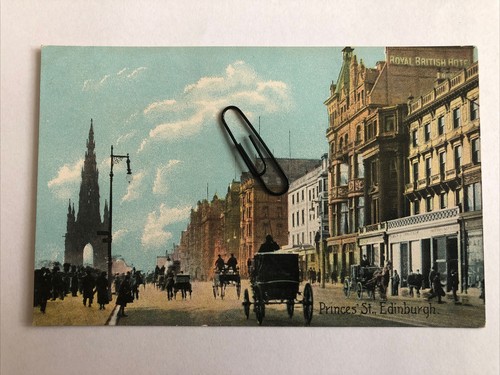 Princes street edinburgh - street, early