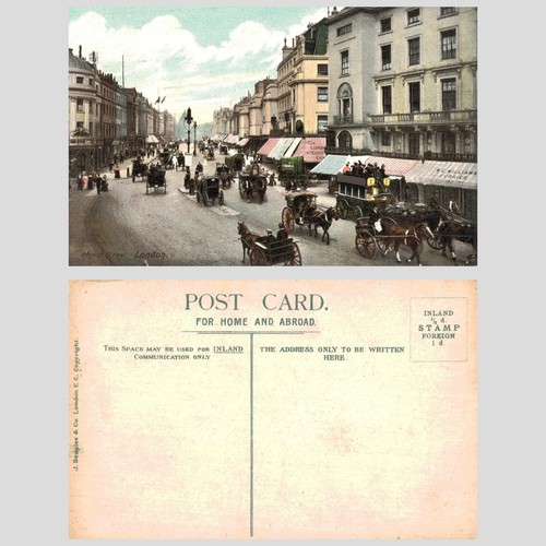 Vintage postcard regent - vintage,