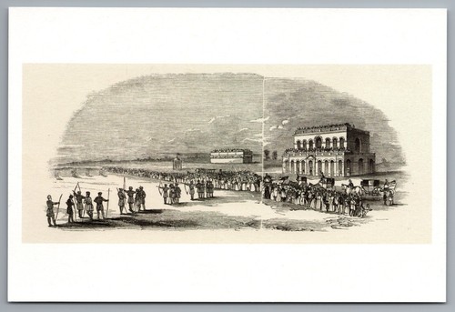 Historical crowd scene horse - historical,